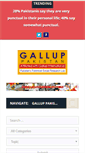 Mobile Screenshot of gallup.com.pk