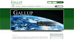 Desktop Screenshot of gallup.com.do